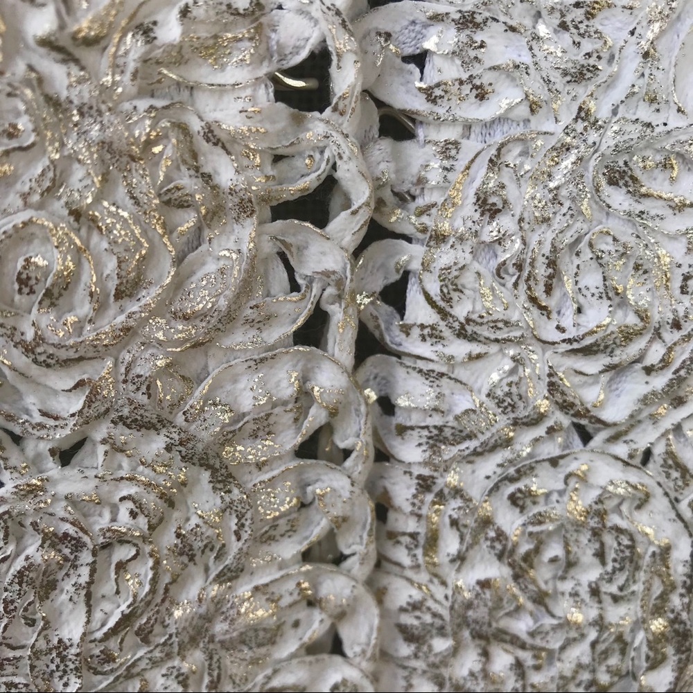 Nic & Zoe Shimmered Metallic Lace Jacket - Picture 15 of 16